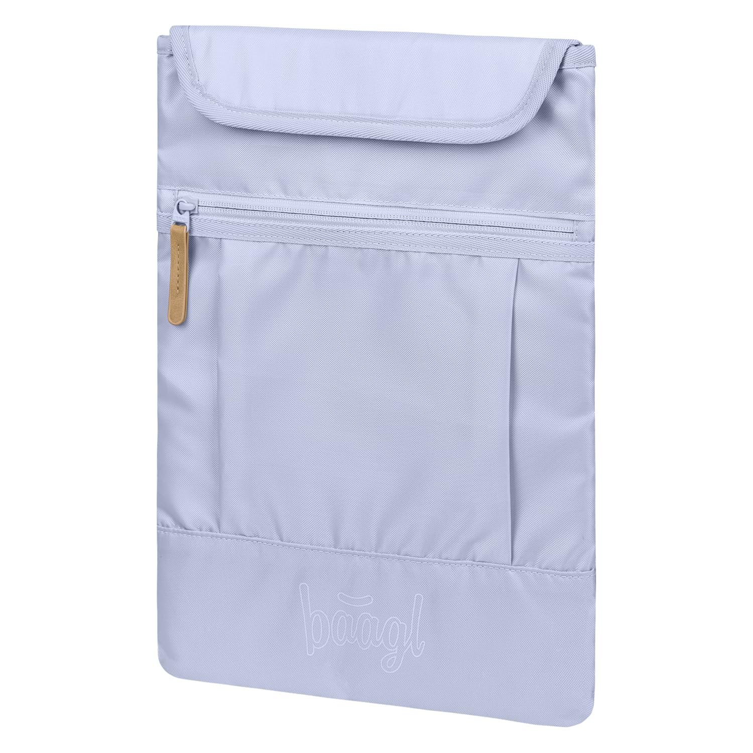 Baagl Schulrucksack Set Mädchen 5 Teilig, Skateboard Rucksack, Schultasche ab 3. Klasse, Grundschule Ranzen mit Brustgurt, Ergonomischer Schulranzen, 25 l (Lilac)
