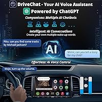 Vista 2 de ATOTO A6PF - Estéreo de coche Android de doble DIN, CarPlay inalámbrico, Android Auto inalámbrico, MirrorLink, navegación en pantalla táctil de 7