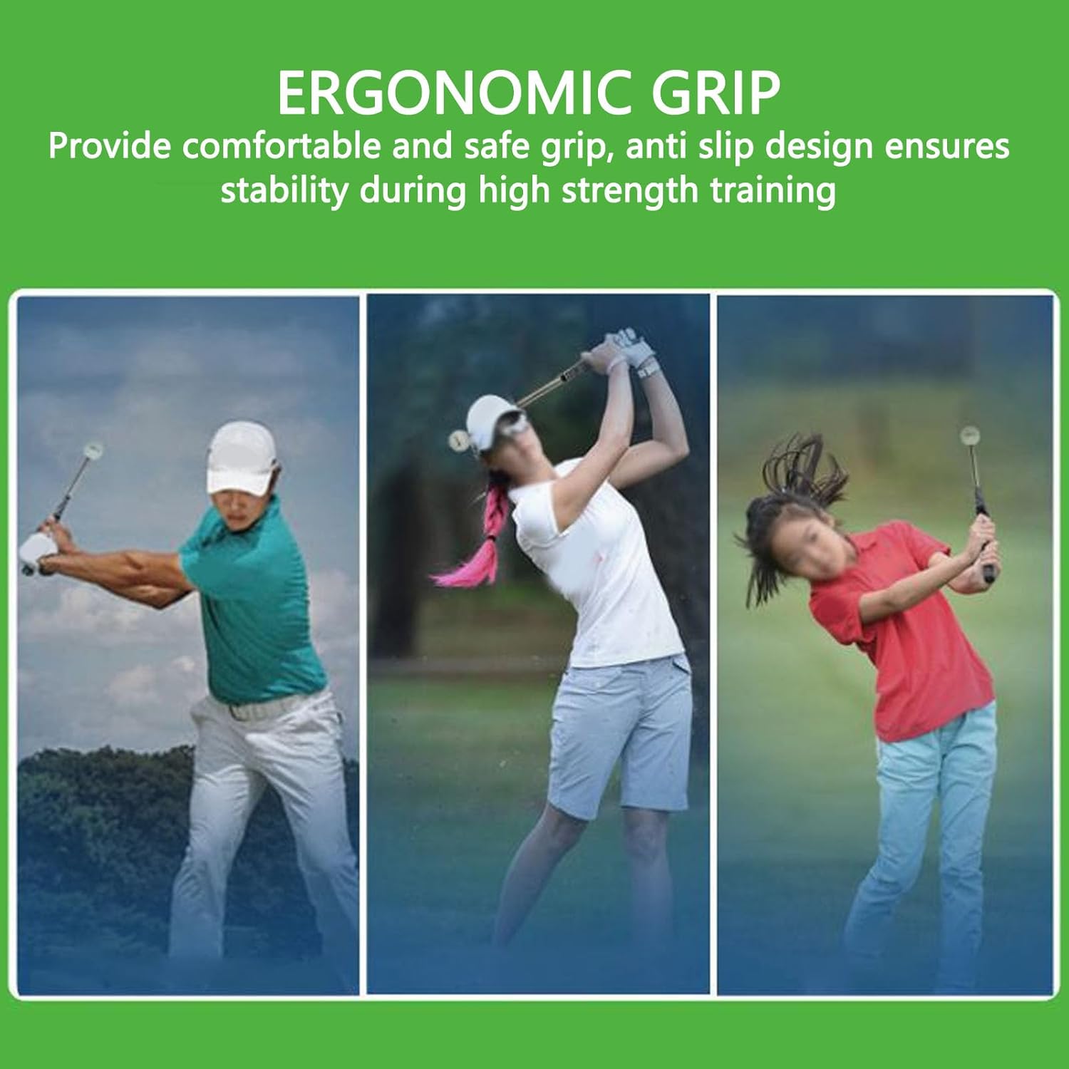 Golf Swing Training Aid, Retractable Golf Swing Trainer Portable Practice Stick Warm Up Training Aid Telescopic Club Beginners for Indoor and Outdoor
