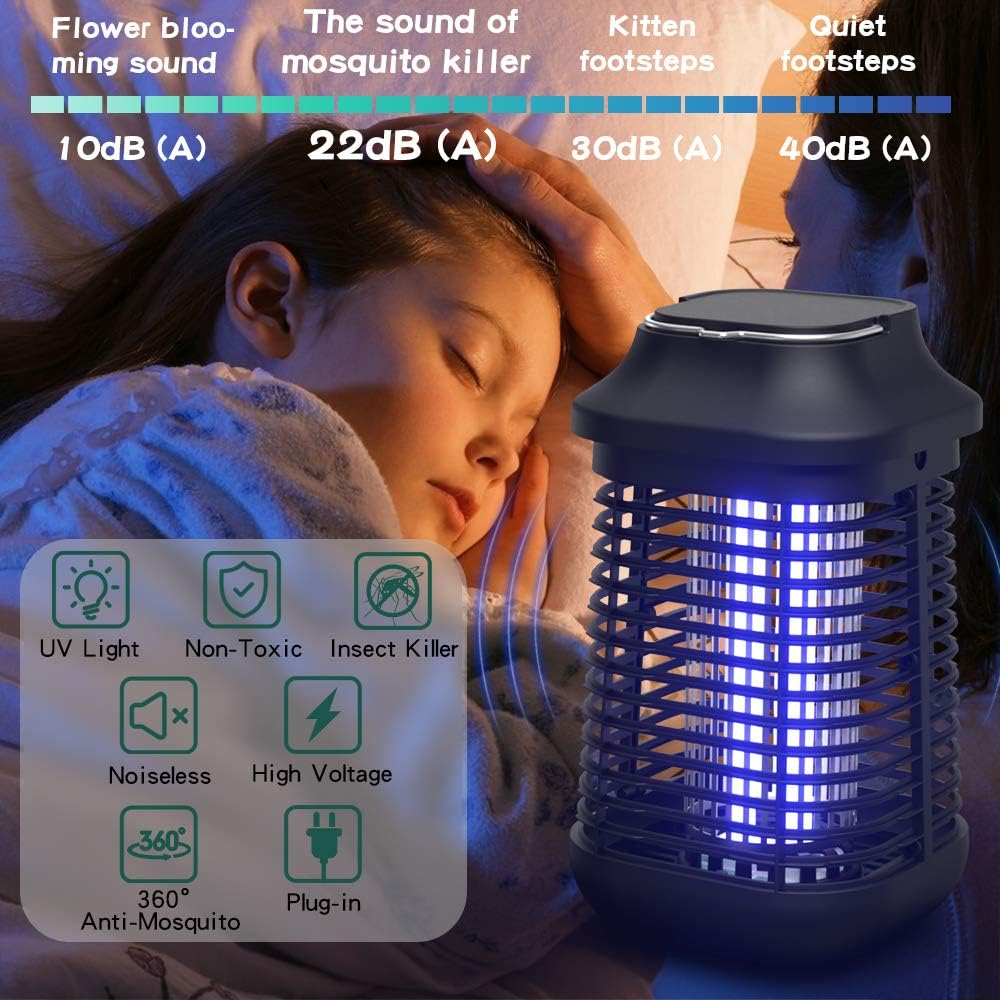 Tysonir Bug Zapper, Mosquito Zappers, Suitable for Outdoor/Indoor- Insect Fly Traps, Mosquito Killer for Backyard, Patio. : Patio, Lawn & Garden