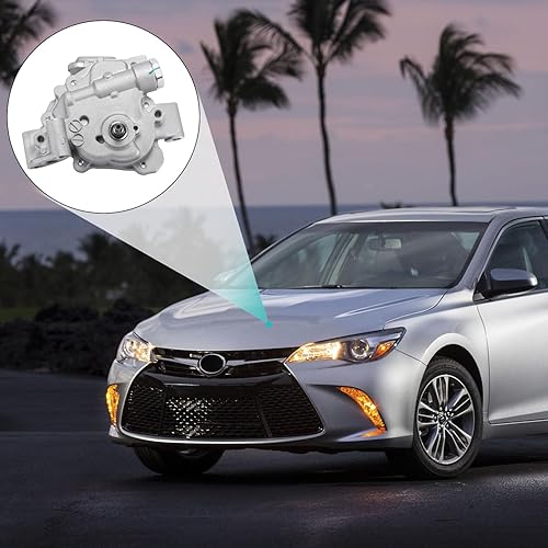 Miniatura 6 de Bomba de aceite 15100-28020 M373 para Toyota Camry 02-11, Corolla 09-10, Highlander 01-07, Matrix 09-13, RAV4 04-08, Solara 02-08, para Lexus HS250h