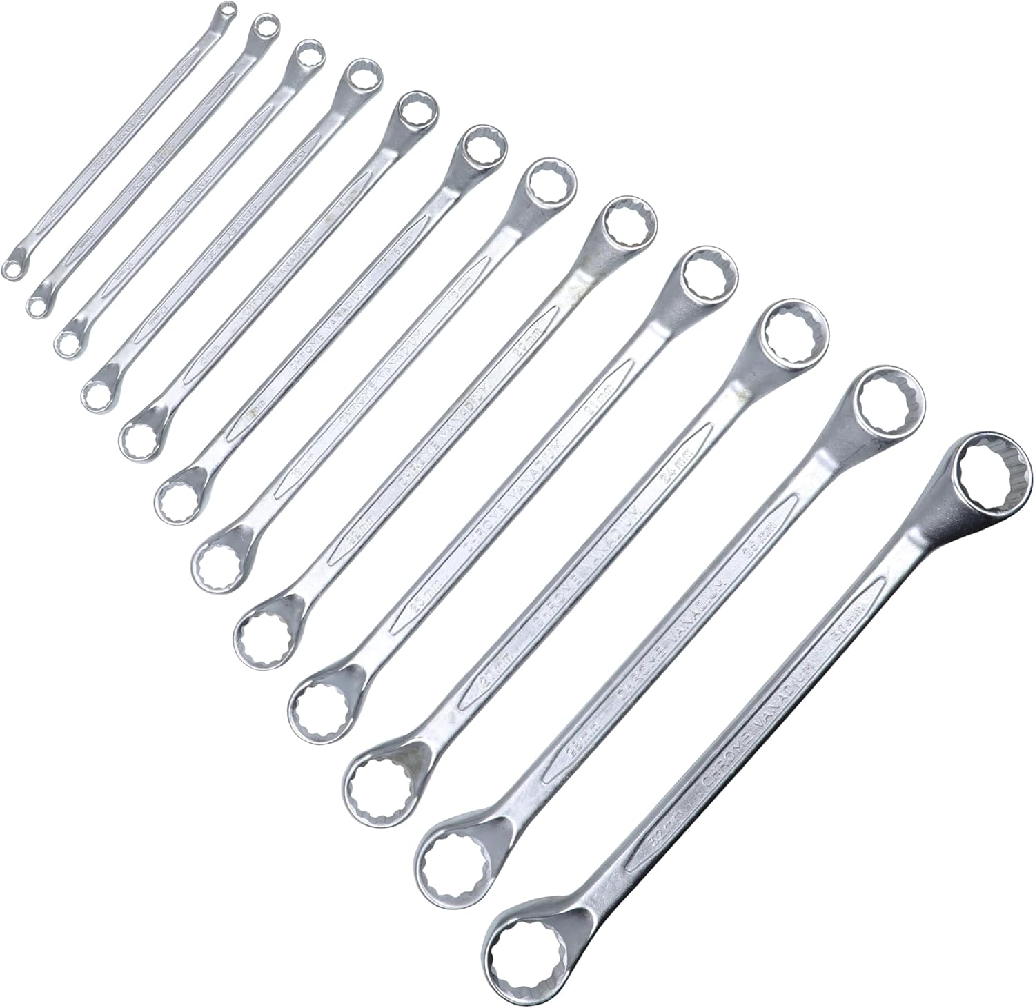 Stanley Spanner Ring End Shallow Offset Set 12 Piece 70-395
