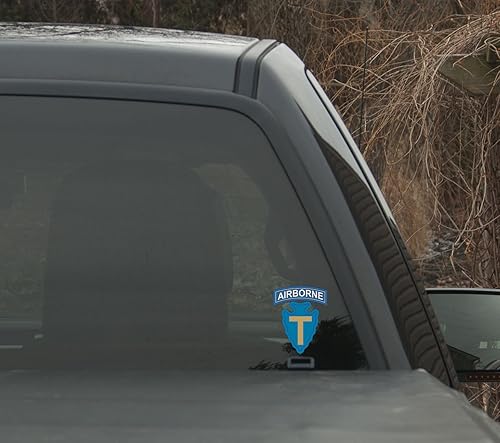 Miniatura 3 de UU. - 71 Brigada Aerotransportada DUI - Calcomanía a todo color de cinco pulgadas de alto