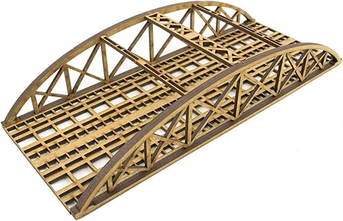 Miniatura 3 de War World Scenics - Puente de madera DM de 7.874in (varios colores)
