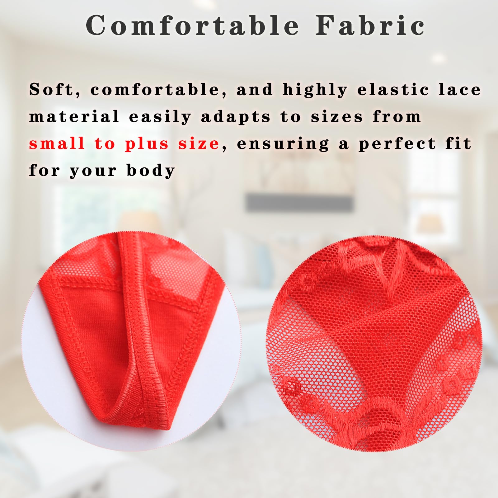 Eoribag Women's Personalized Thongs with Funny Rhinestone Letters, Custom Name Underwear Panties for Couples: D5-daddy-blue Medium