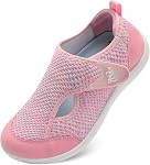 JOINFREE Chaussures de marche pour femmes Large Toe Box Sneakers réglables avec crochet et boucle, Zero Drop Diabétique Chaussures pour pieds de loup, Arthritis, Edema, Pieds sensibles