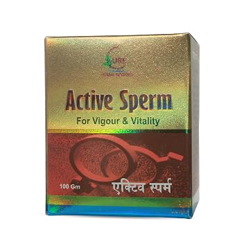 Active Sperm - 100g | Herbal Supplement for Male Wellness | Improve Vigour Boost Strength And Stamina