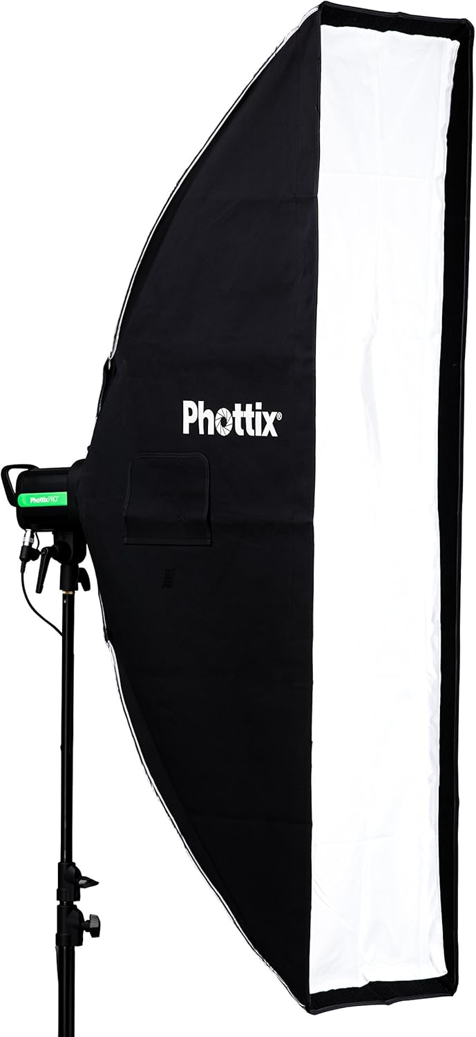 Phottix Solas Strip Camera Lighting Solas Strip Softbox with Grid 14X55in (PH82617)