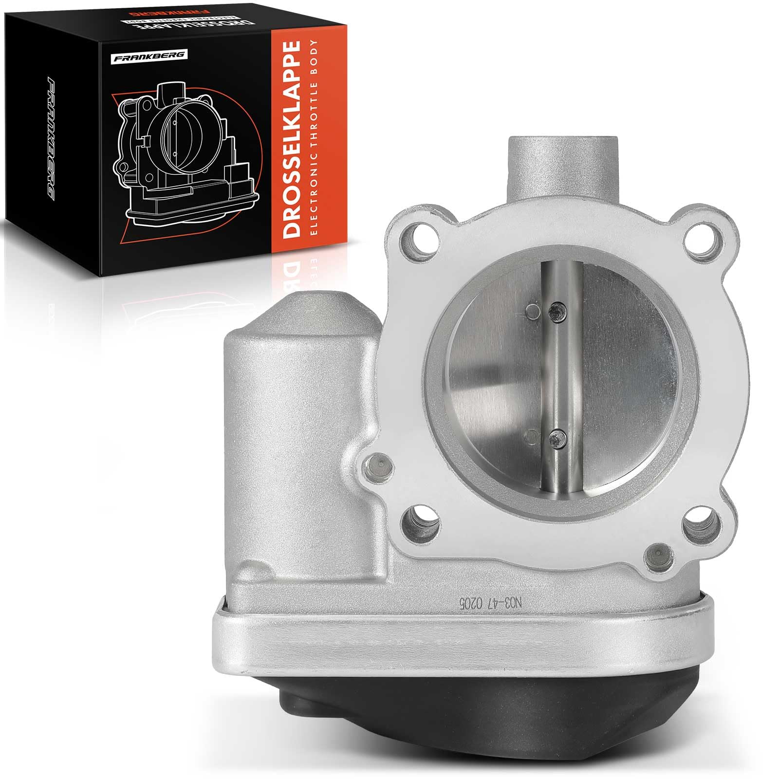 Frankberg Collettore valvola a farfalla Compatibile con Golf IV 1J1 Polo 9A 9N Cordoba 6K1 6K2 Ibiza II 6K1 B.o.r.a 1J2 Leon 1M1 Toledo II 1M2 Fabia I 6Y2 Replace# 408238373R002