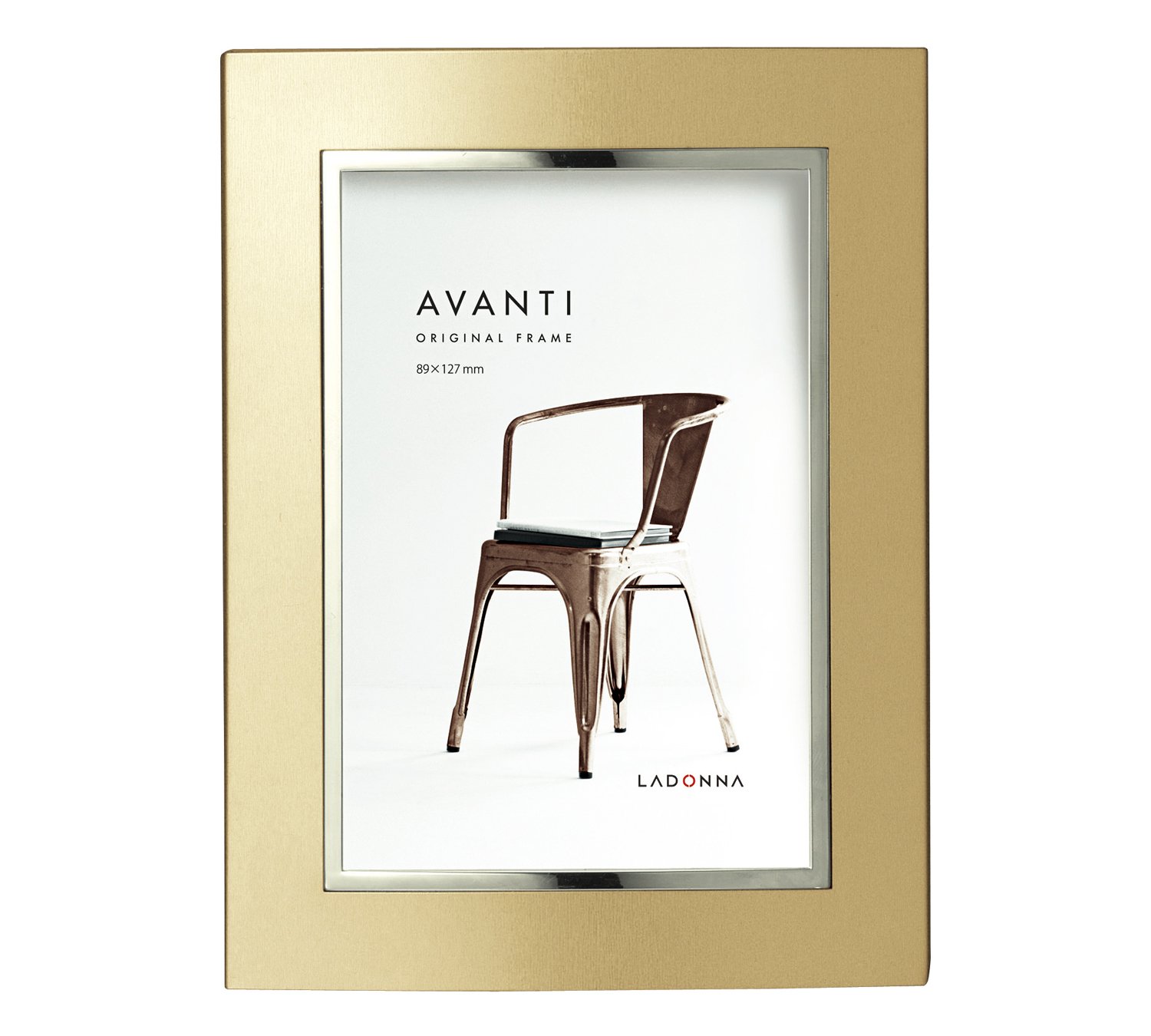 Amazon | LADONNA AVANTI アバンティフレーム メタル ゴールド