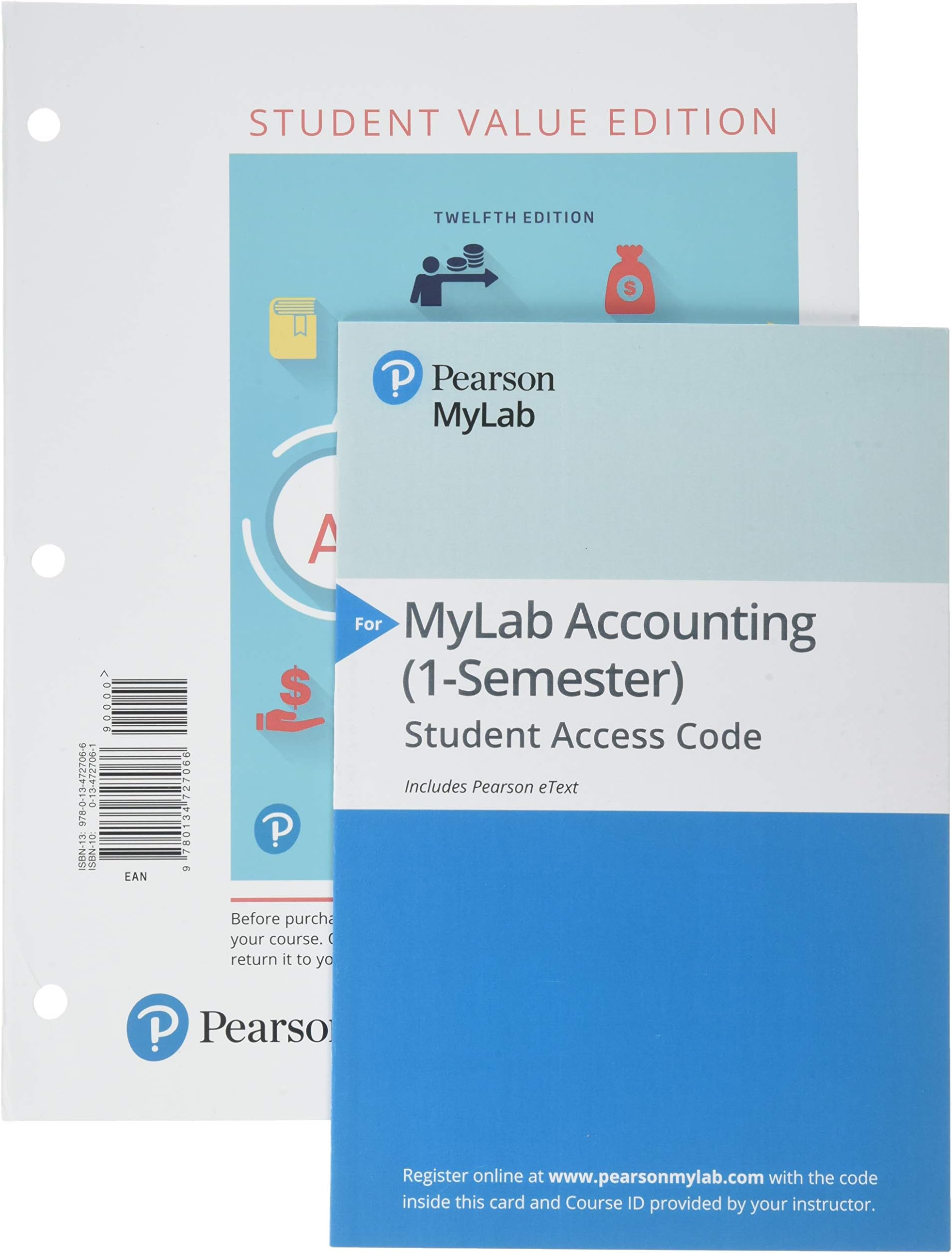 Financial Accounting, Student Value Edition Plus MyLab Accounting with Pearson eText -- Access Card Package