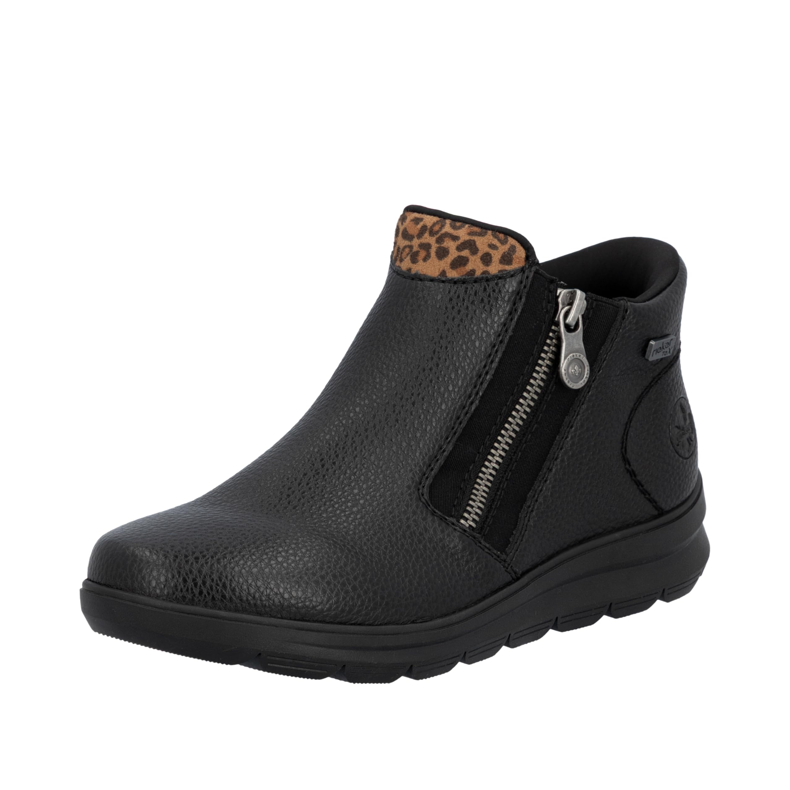 Rieker Women's Z0059 Short Boots, Black, 43 EU, Black, 9 UK