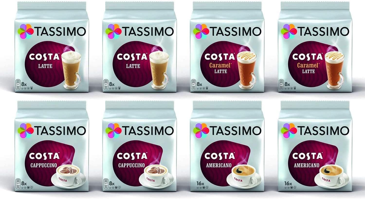 Buy Tassimo Costa Coffee Pods Selection 