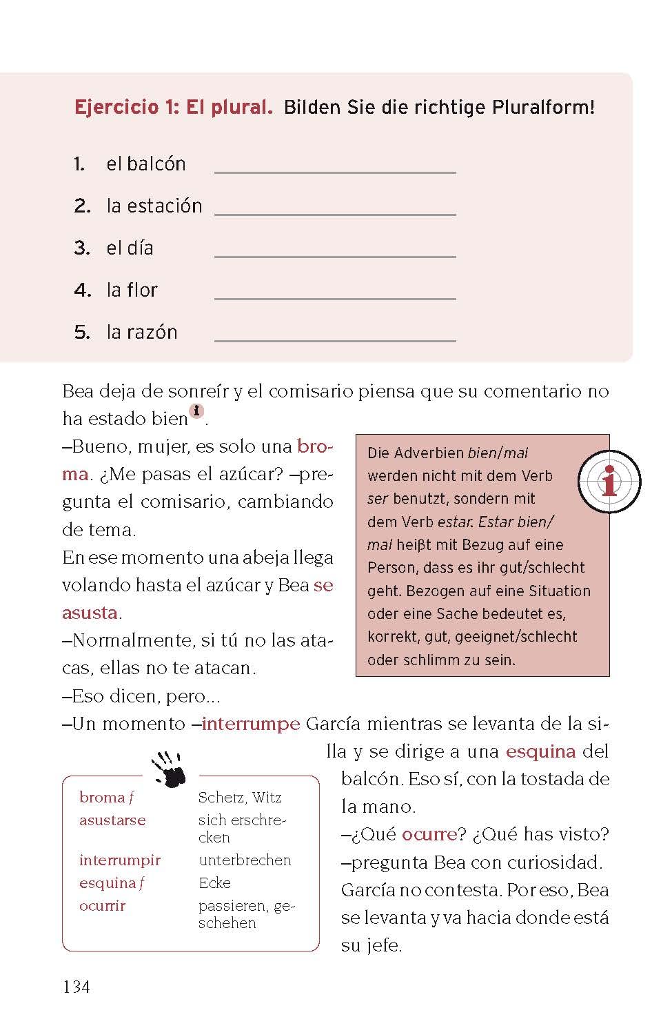 Ola de delitos: Spanisch A2-B1