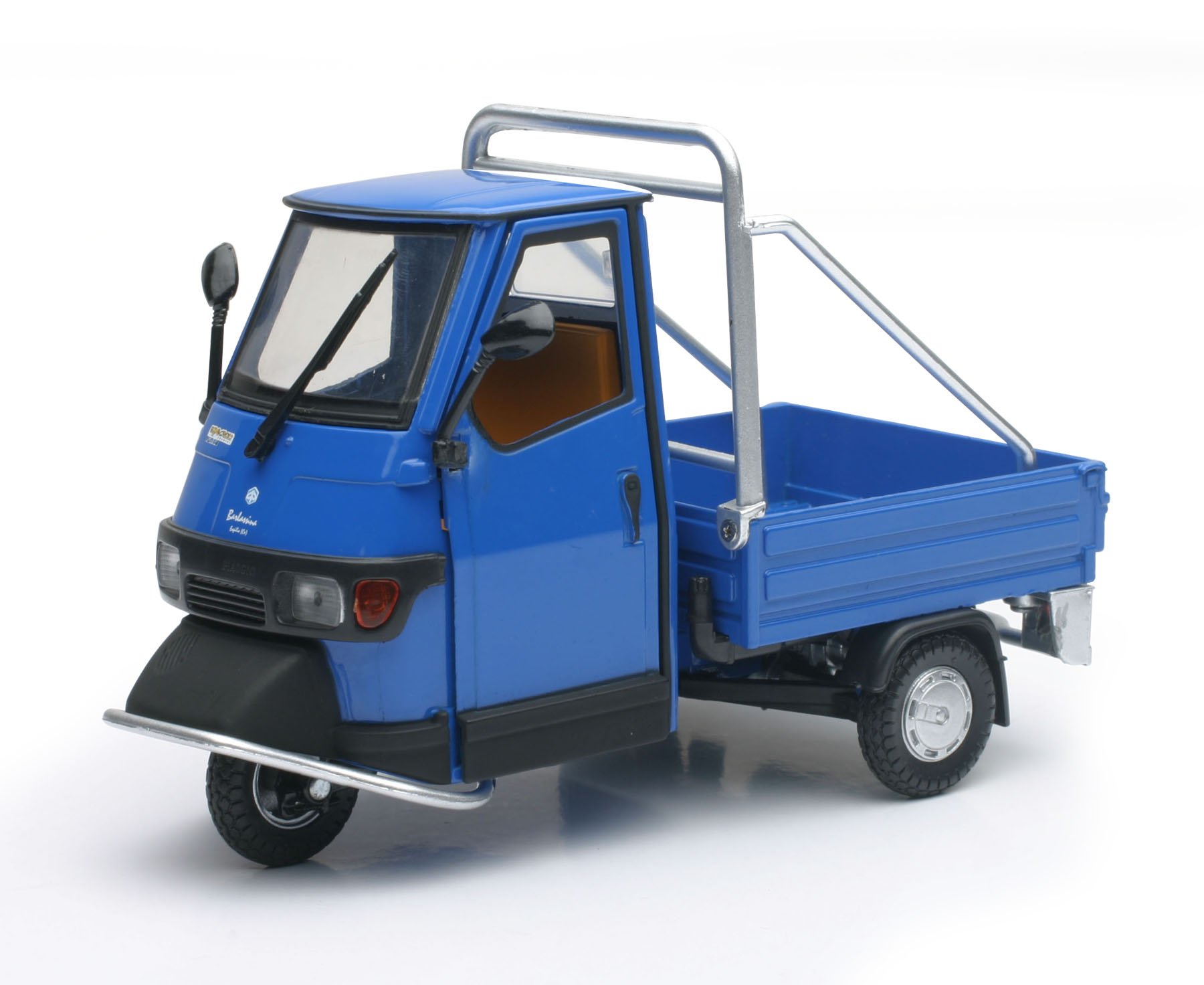 NewRay Ape Piaggio 68037-50 Cross Country Fedele Riproduzione, Scala 1:18, Die Cast, Blu