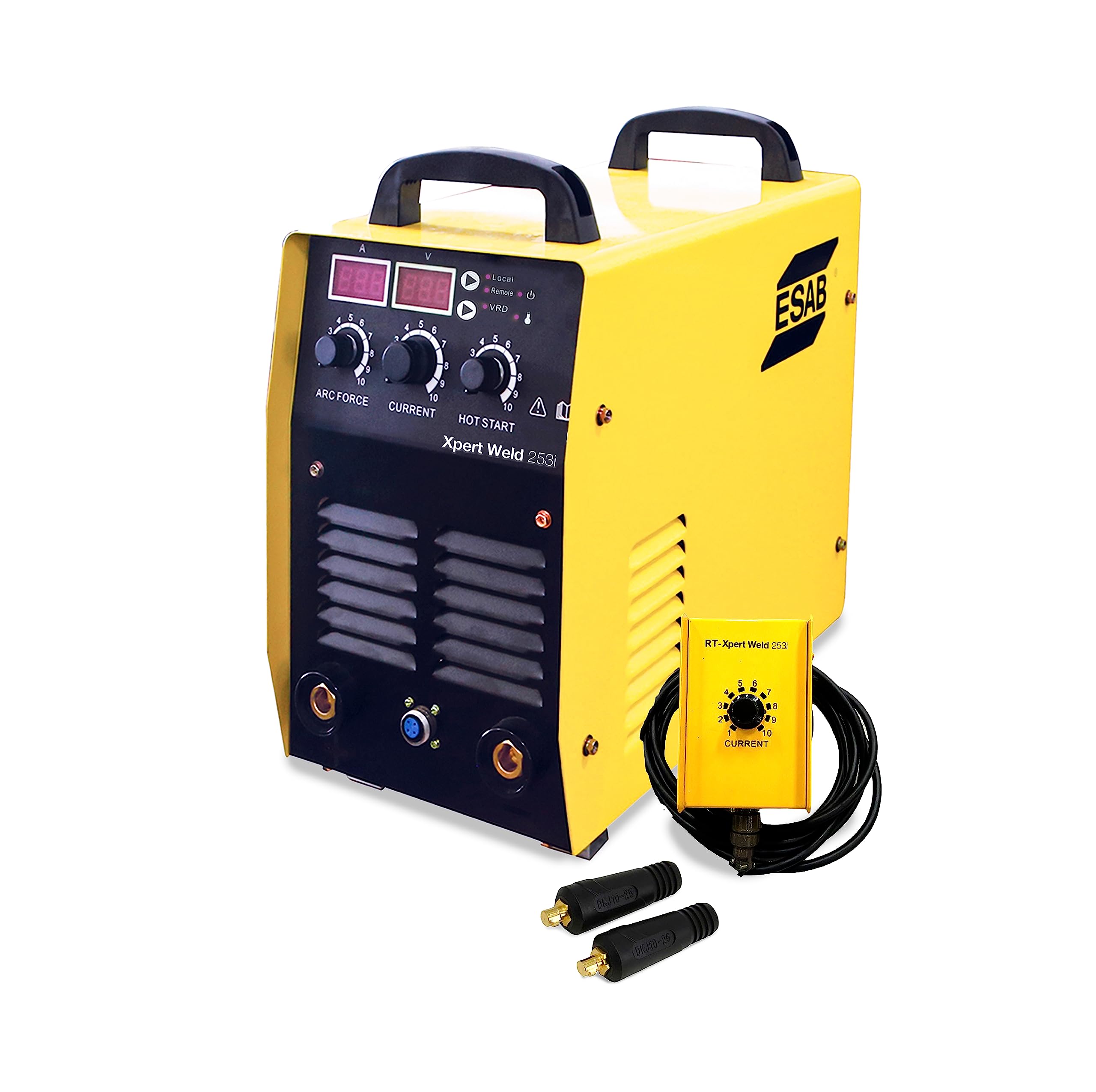 ESAB Metal Xpert Weld 253I-Mma Igbt Inverter Based Welding Machine For Continous Welding,Comes With Welding Cable,5M Remote And 2 Okc Cable Connectors-1 Year Warranty,Yellow (B0CBCDLJ7R) Amazon Price History, Amazon Price Tracker