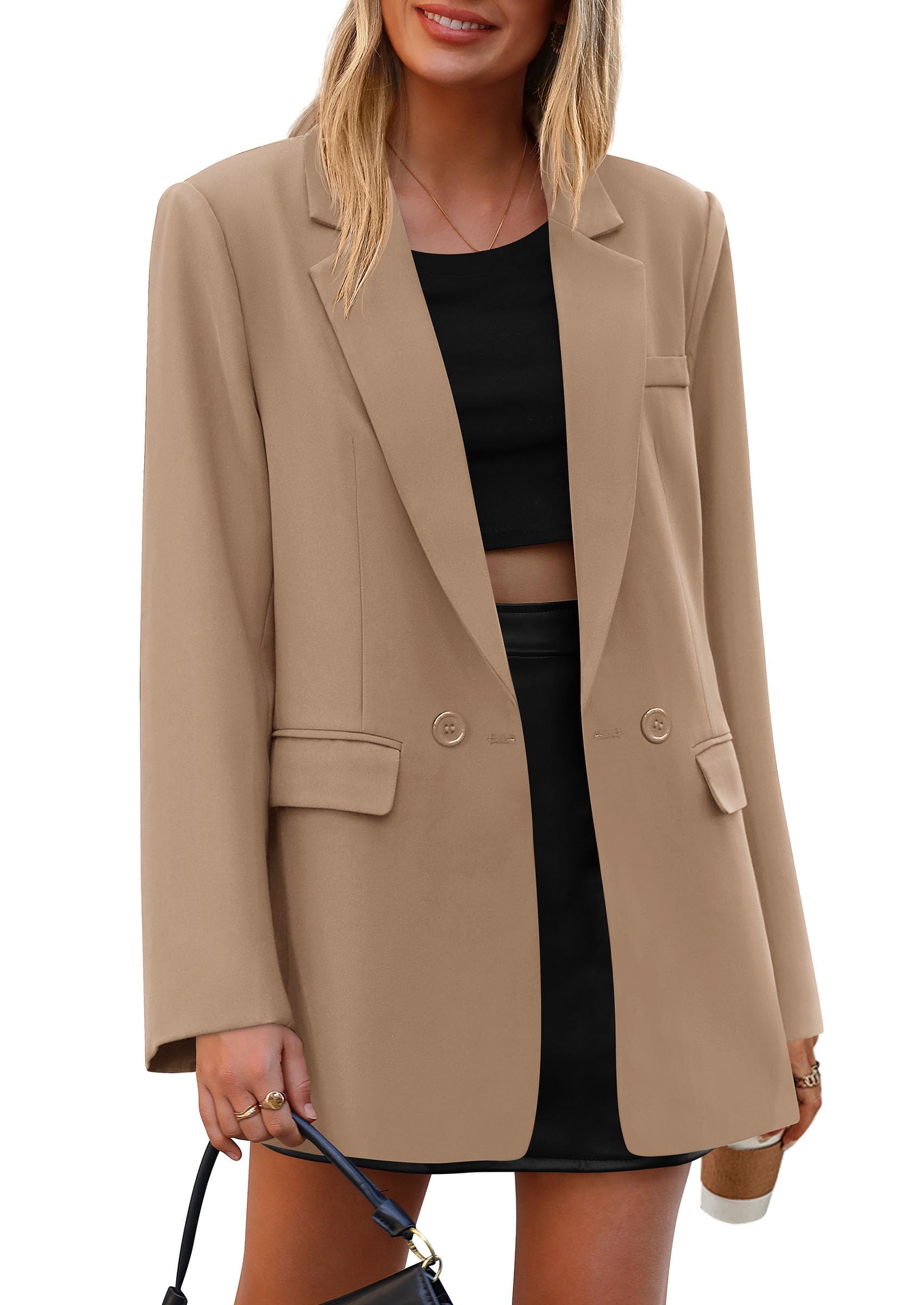 PRETTYGARDEN Fall Blazer