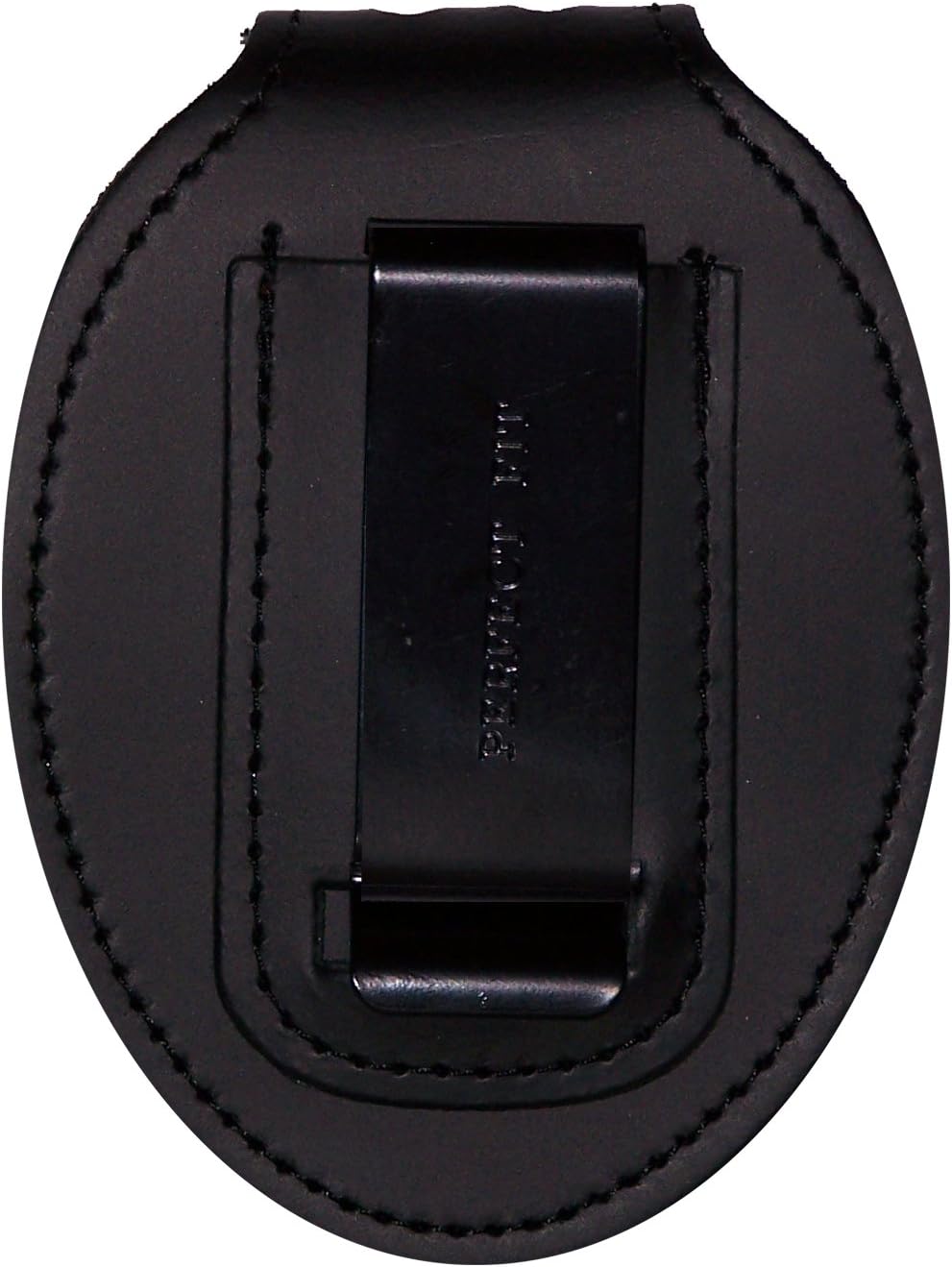 Veterans Affairs Police Belt Clip Badge Holder with Pocket and Chain (Cutout PF1038)