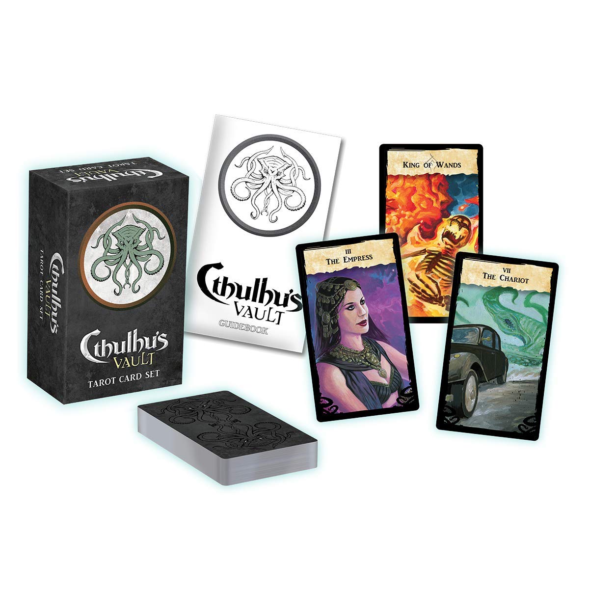 Ultra Pro Cthulhu's Vault Tarot Card Set , Black