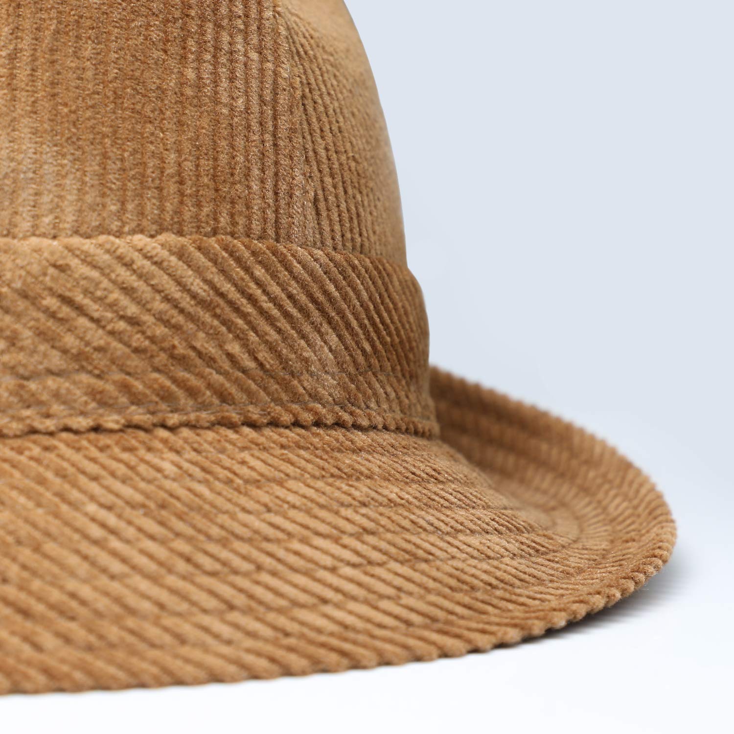 Lipodo Molinar Corduroy Hat Women/Men Camel 7 5/8
