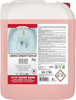 Lorito Urinsteinentferner extra stark 10L - Kraftvoller Profi WC-Reiniger, Entfernt mühelos hartnäckigen Urin- & Kalkstein, Tiefenwirksame Sauberkeit & hygienische Frische