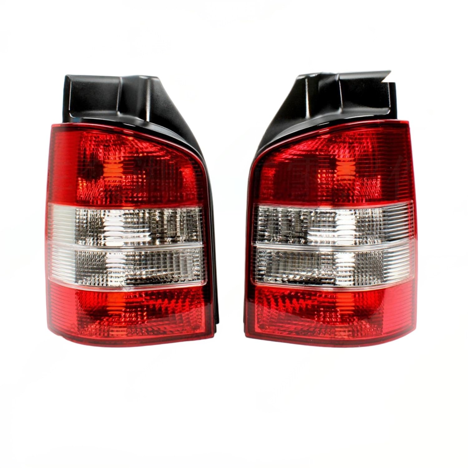Auto Rücklicht für VW Transporter Multivan T5 2003-2009 OEM:7H5945095K 7H5945096K, Rücklicht Bremsleuchte Warnung Reflektor Signal Nebel Lampe Auto Zubehör Ohne Lampenträger