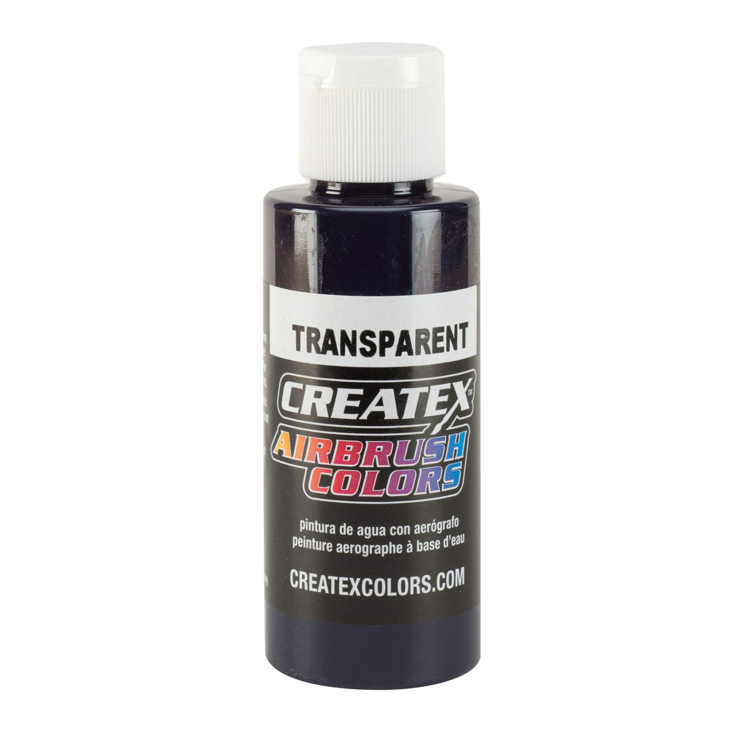 Peinture Createx 4 Oz Transparent Violet pour la personnalisation de vêtements et de coques