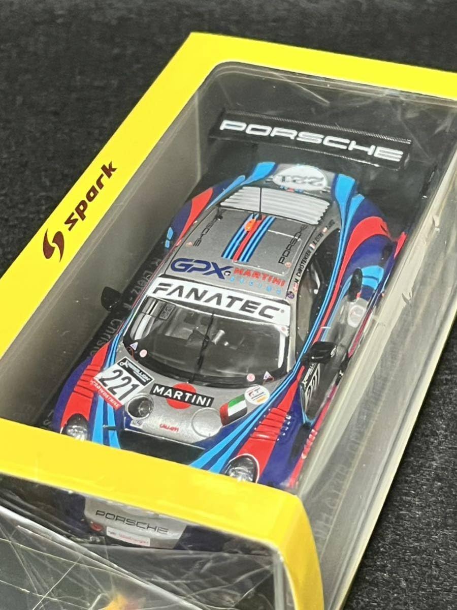 Amazon.co.jp: spark 1/43 911GT3R-GPX Martini Racing #221 R.Lietz_M