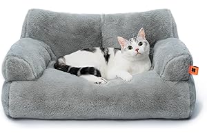 MEWOOFUN Pet Couch Bed - The Perfect Thin Up Spot for Your Furry Friends