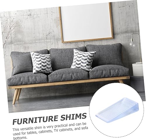 Miniatura 9 de DOITOOL Cuñas de salida 12 piezas de ajuste de muebles Arandela plana niveladores de muebles, cuñas para muebles para el hogar, cuñas