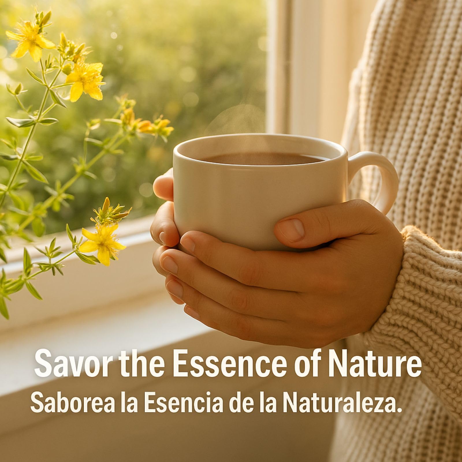 Hierba de San Juan (St. John’s Wort) Tea – 4 oz Loose Leaf – 100% Natural, Vegan, Non-GMO – Herbal Tea by Bexpertsusa