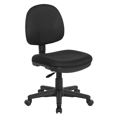 Office Star Pneumatic Sculptured Office Task Chair with Thick Padded