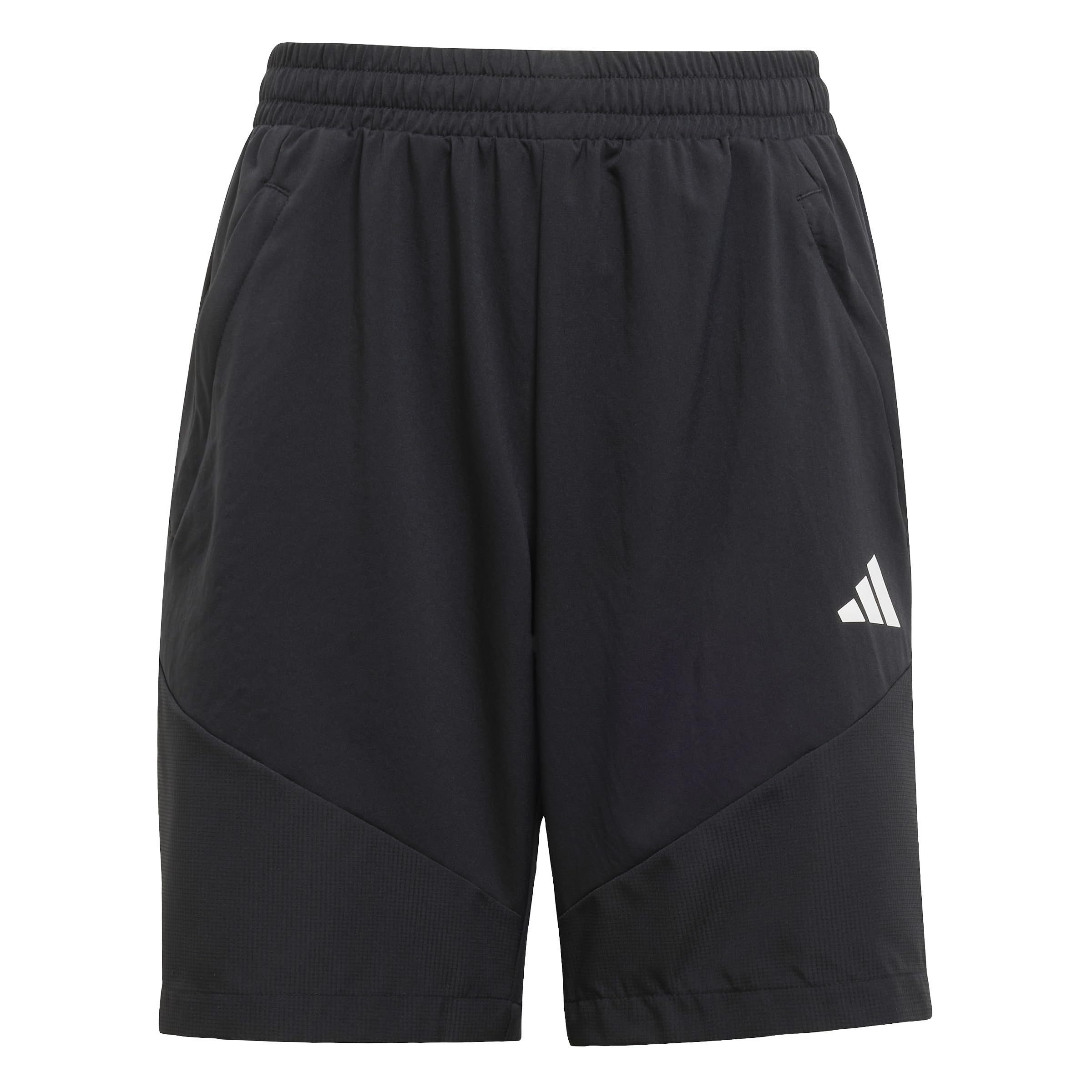 adidas Boy's GOTO PZ Shorts, Black/White, 9-10 Years