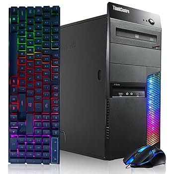 Lenovo デスクトップPC 本体 Blu-ray 500GB 32GB Amazon.com: Lenovo Gaming PC Desktop Computer - Intel Quad