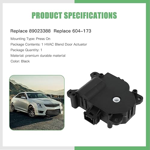 Vista 419 de SCITOO Reemplazo de actuador de puerta de mezcla de calentador HVAC para Ford F-150 2004-2008, para Ford para Lobo 2004-2008, para Lincoln para Mark