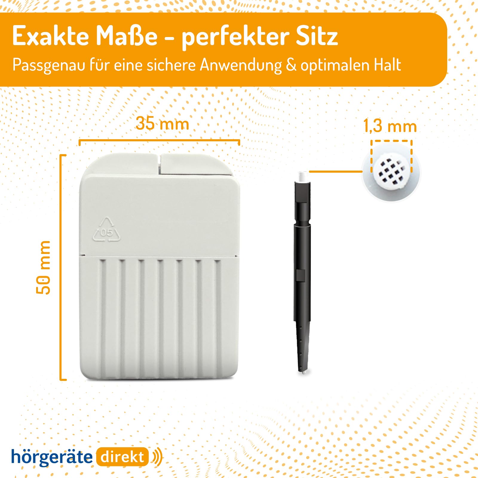 DIREKT CeruSafe Cerumenfilter & Reinigungsspray - Pflege-Set für Hörgeräte - 40 Filter & Spray