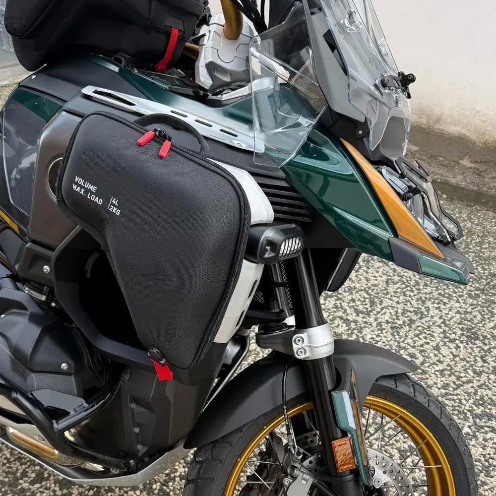 Für BMW R1300GS Adventure 2024-2026 Kühlerhaube Seitenverkleidung Werkzeugaufbewahrungstaschen