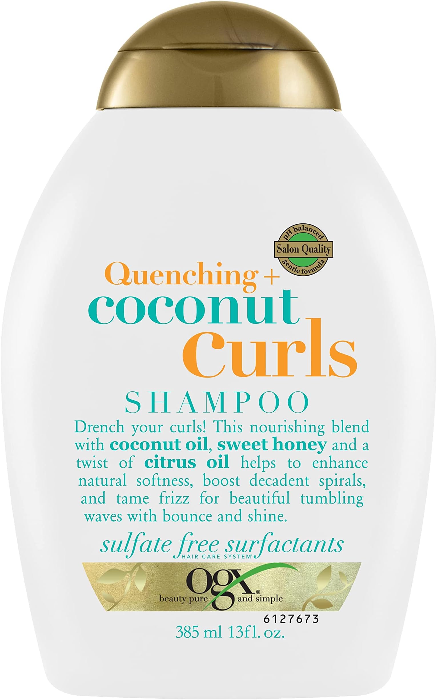 Organix Quenching Coconut Curls Shampoo 385 ml
