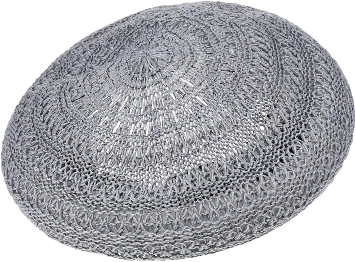 Crochet Beret Hats Summer Beret Women Woven Berets Women Bohemia Hat Crochet French Berets for Women Girls