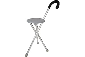 Walking Seat Cane Combo: Rest Assured and Walk with Stability
