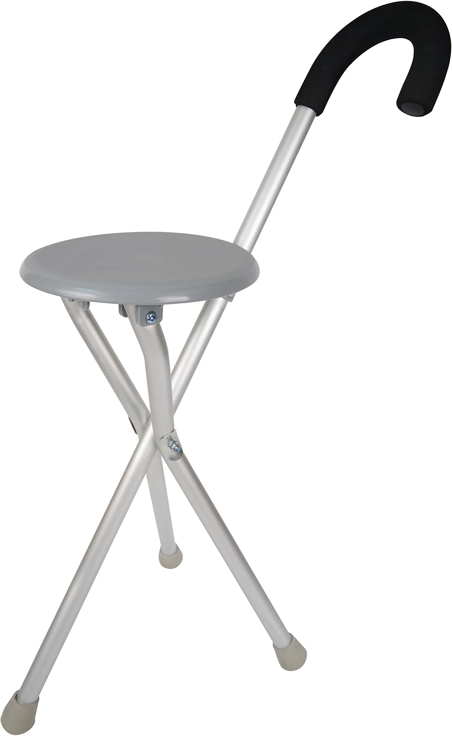 Walking Seat and Cane in One