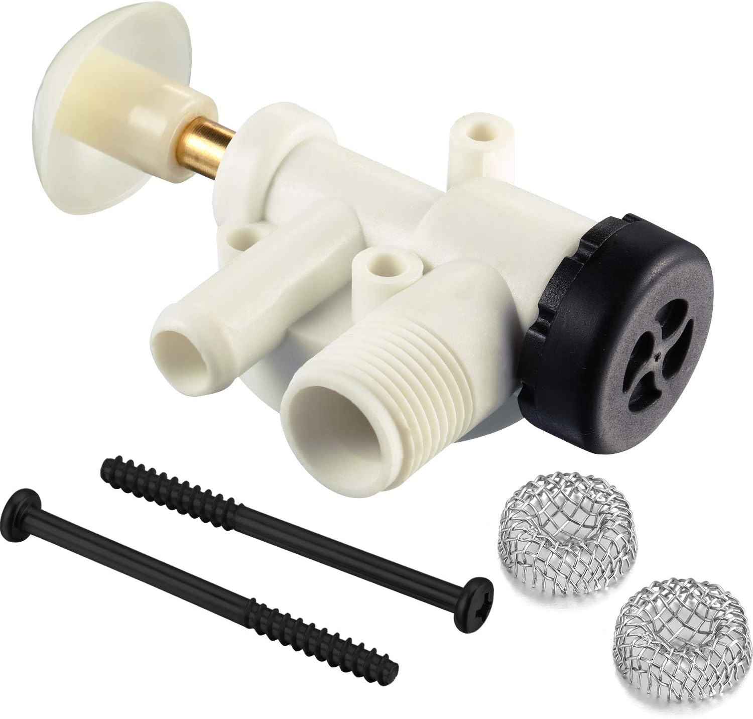 385314349 Toilet Water Valve Assembly RV Camper Trailer