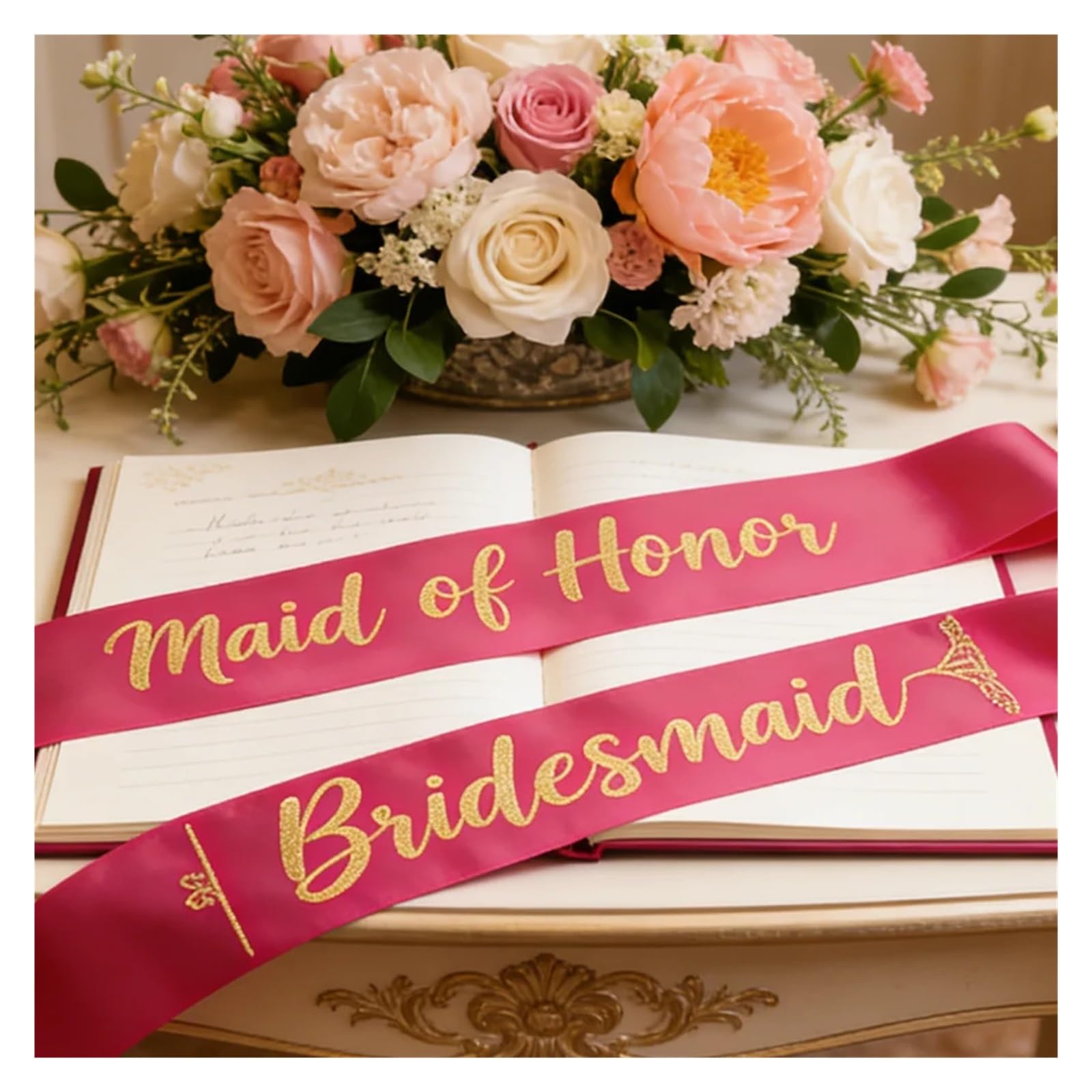 12 Uds. Novia A Ser Faja Despedida De Soltera Accesorios Dama Honor Regalo Recuerdos Boda Luna Miel Para Party(Bridesmaid)