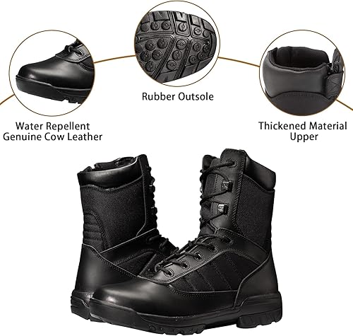 Miniatura 2 de Botas tácticas militares para hombre, botas de la jungla del ej