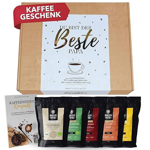 Set regalo in grani di caffè premium "Du bist der