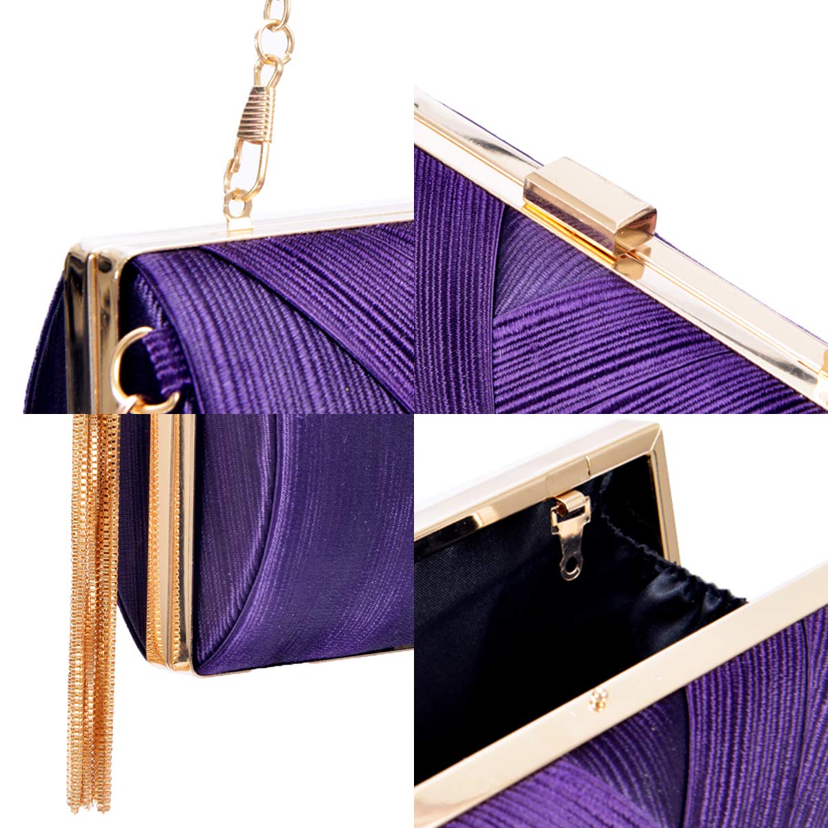 Damen Abend-Clutch, Designer-Abendhandtasche, Party-Clutch-Geldbörse