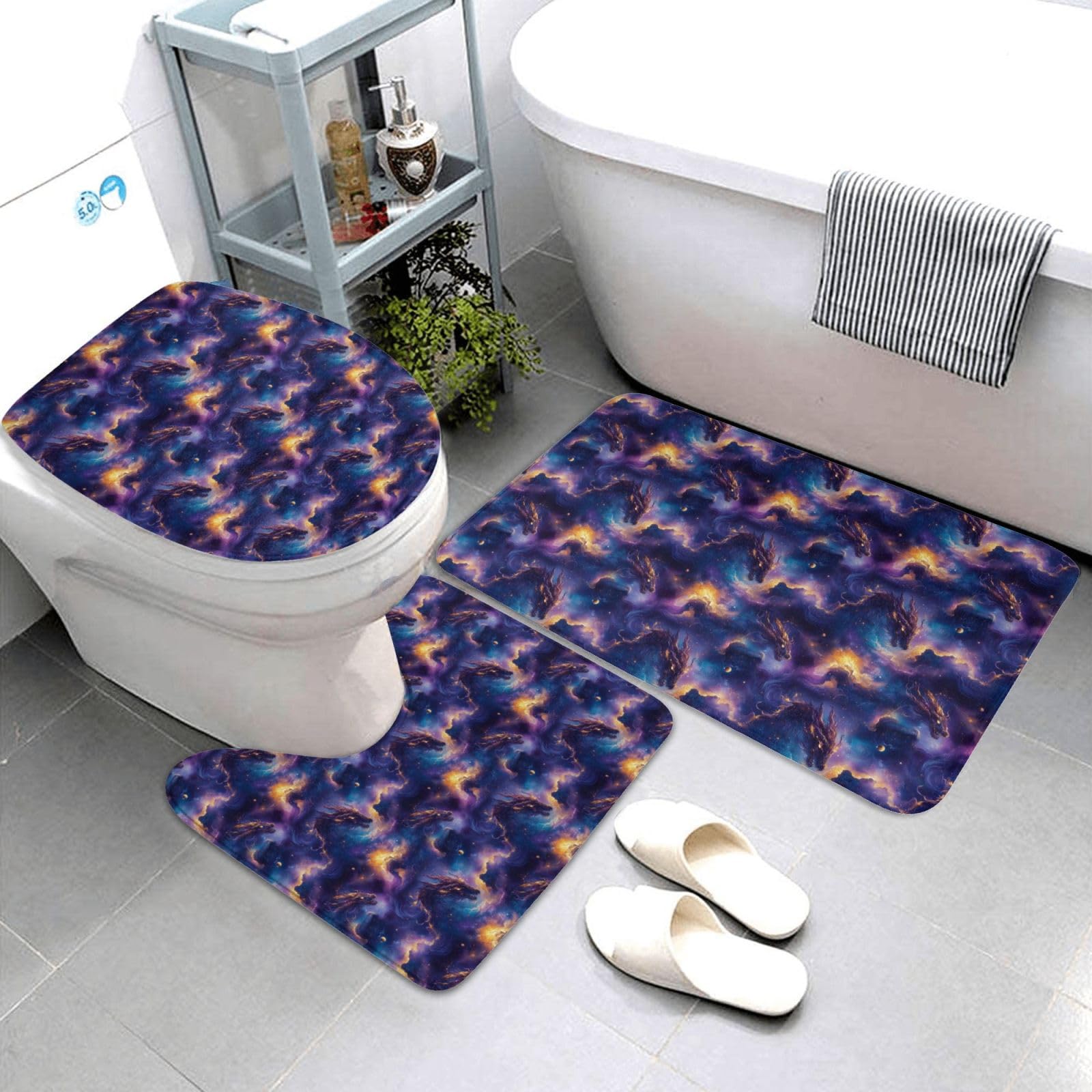 Tapis de salle de bain antidérapant et ultra doux pour une sortie de douche confortable