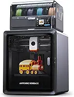 ANYCUBIC Impressora 3D Kobra S1 Combo, Multicolorida, Impressão De Alta Velocidade Máxima 600 Mm/S, Precisão, Funciona Imediatamente, Armazenamento Lacrado, Secagem Inteligente Vários Filamentos, 24