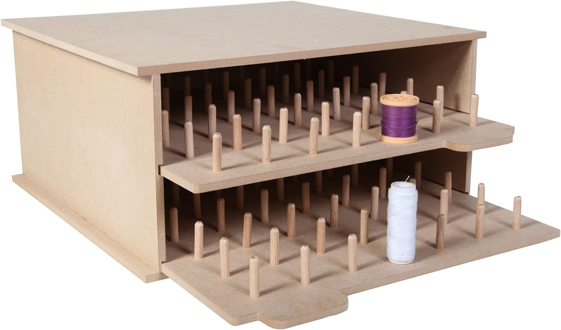 Thread Spool Bobbin Storage Holder - Holds Up to 98 Reels of thread
