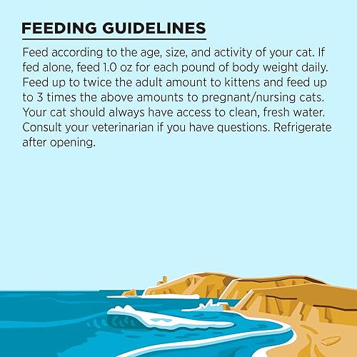 Miniatura 7 de BIXBI Liberty Wet Cat Food Patè Paquete variado con receta de pollo y receta de atún  (latas de 2.75 onzas, caja de 12)